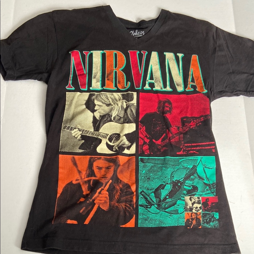 Nirvana Philcos V-neck Tee